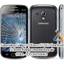 Samsung Galaxy S Duos S7562 Cracked Screen Replacement Repair